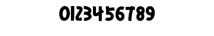 Reading Book Font OTHER CHARS