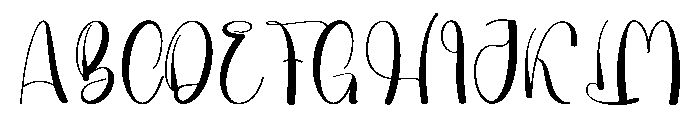 Reading Outdoor Font UPPERCASE