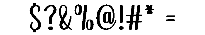 Reading Vacation Font OTHER CHARS