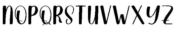 Reading Vacation Font UPPERCASE