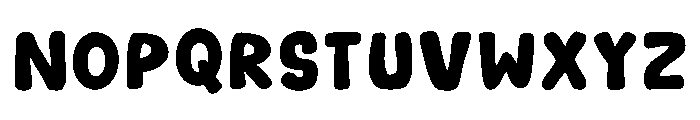 Real Golf Ball 4 Font LOWERCASE