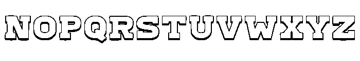 Real Of Line Regular Font LOWERCASE