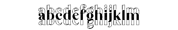 Real Stacked Retro FONT