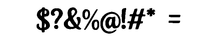 Real_Surprise Font OTHER CHARS
