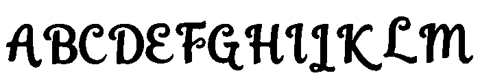 Real_Surprise Font UPPERCASE