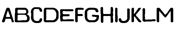Real Talk Type Font UPPERCASE