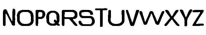 Real Talk Type Font UPPERCASE