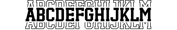 Real Varsity Jersey 04 FONT