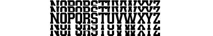 Real Varsity Jersey 07 Font UPPERCASE