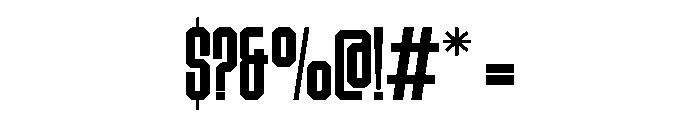 Realistico Regular Font OTHER CHARS