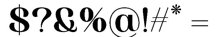 Reality Breathe Regular Font OTHER CHARS