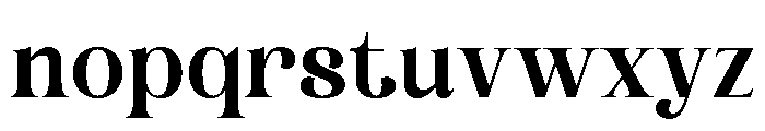 Reality Breathe Regular Font LOWERCASE