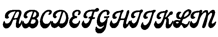 Realro Regular Font UPPERCASE