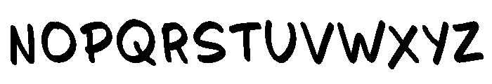 Reals Font UPPERCASE