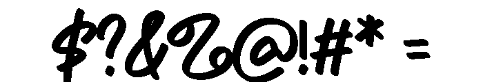 Realty Font OTHER CHARS
