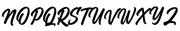 Reback Master Font UPPERCASE