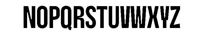 Rebbel Damseek Regular Font UPPERCASE