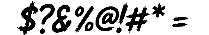 Rebel Marks Regular Font OTHER CHARS