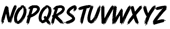 Rebel Marks Regular Font UPPERCASE
