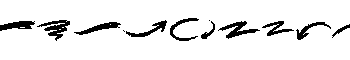 Rebel Marks Swash Font UPPERCASE