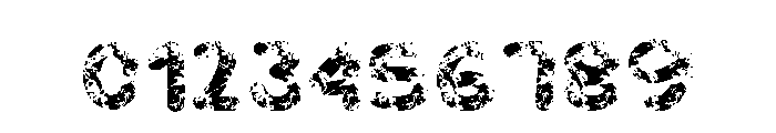 Rebel Rust Regular Font OTHER CHARS