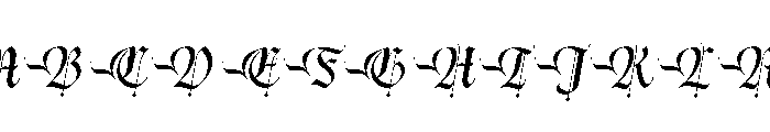 Rebella Regular Font UPPERCASE