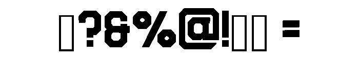 Reborn Varsity Regular Font OTHER CHARS