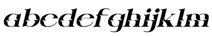 Reca Luno Italic FONT