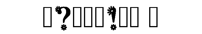 Receipt Regular Font OTHER CHARS