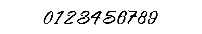 Rechoco Regular Font OTHER CHARS