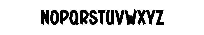 Recipe Book Font UPPERCASE