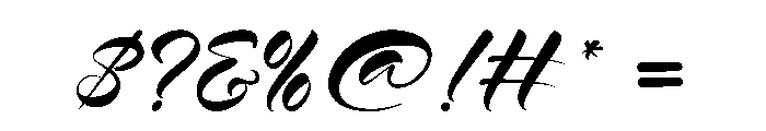 Recity Script Font OTHER CHARS