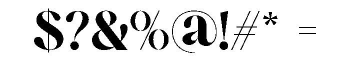 Recoils Regular Font OTHER CHARS