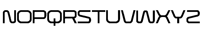 Reconex Font UPPERCASE