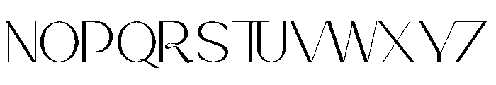 Reconvile Font UPPERCASE