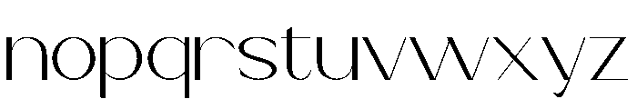 Reconvile Font LOWERCASE