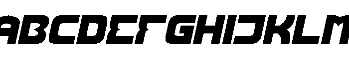 Recorded Intelligence Bold Italic Font UPPERCASE