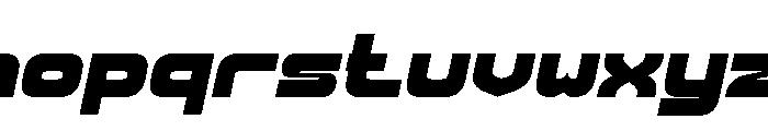 Recorded Intelligence Bold Italic Font LOWERCASE