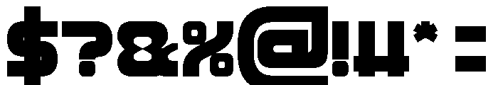 Recorded Intelligence Bold Font OTHER CHARS