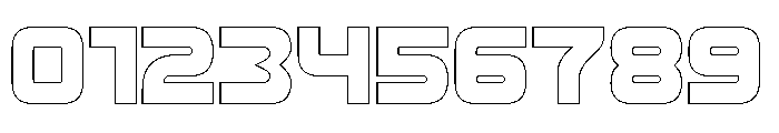 Recorded Intelligence-Hollow Font OTHER CHARS