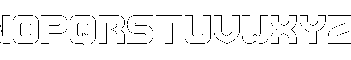 Recorded Intelligence-Hollow Font UPPERCASE