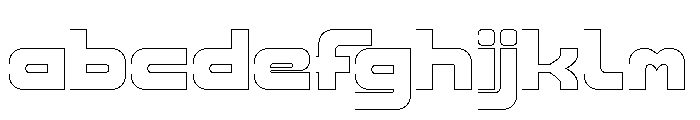 Recorded Intelligence-Hollow FONT