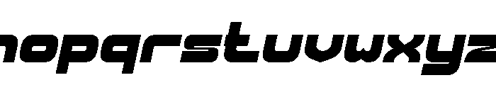 Recorded Intelligence Italic Font LOWERCASE