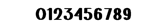 Recovery Font OTHER CHARS