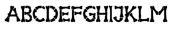 Red Bone Font FONT