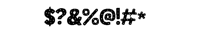 Red Cinco De Mayo Font OTHER CHARS