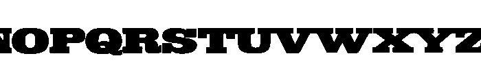 Red Ridge Font UPPERCASE