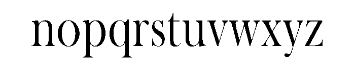 Red Shadow Font LOWERCASE