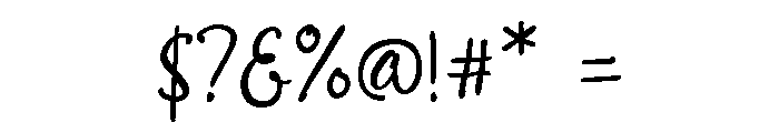 Redbloom Berry Script Regular Font OTHER CHARS