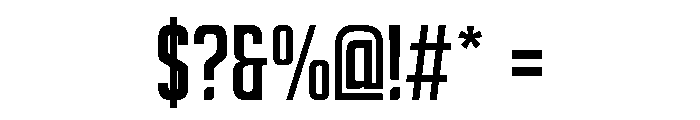 Redfhigt Font OTHER CHARS